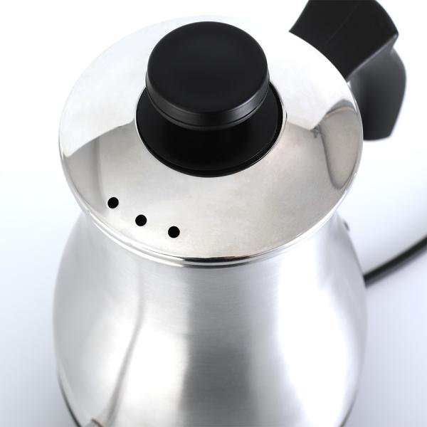 Brushed Stainless Steel Plastic 0.7L Coffee Gooseneck Kettle  BPA Free
