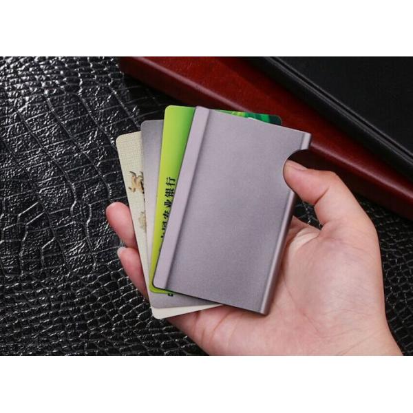 Бумажник зажима наличных денег владельца карточки бумажника SGS моды многофункциональный алюминиевый