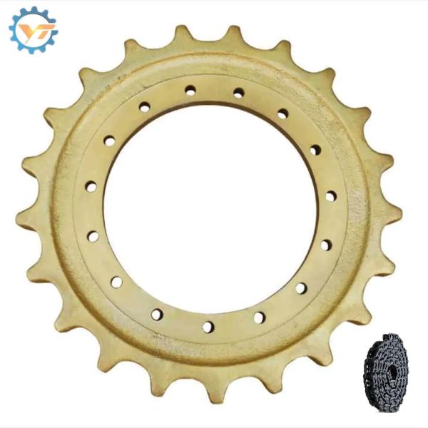 Équipe de vente professionnelle pour ZX210 Yellow Sprocket Rim HITACHI OEM pièces détachées de pellets