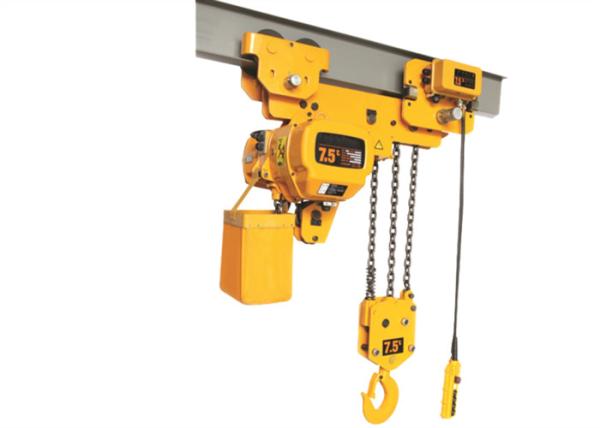 Low Headroom 2t 5t 7.5t Electric Chain Block Hoist Efficient Convenient