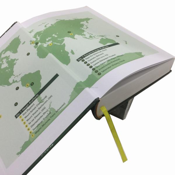 Get Cheap Price From China Printing Company to Make Your High Quality Art Book Cheap Linen H&t Bands Hardcover Book Printing