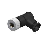 Conectores plásticos circulares impermeáveis do conector IP67 3pin de Rohs M8 sem cabo