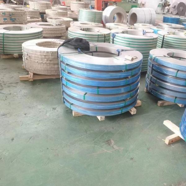 Cold Rolled / Hot Rolled 321 Stainless Steel Strips Thickness 0.1 - 12.0mm from POSCO TISCO