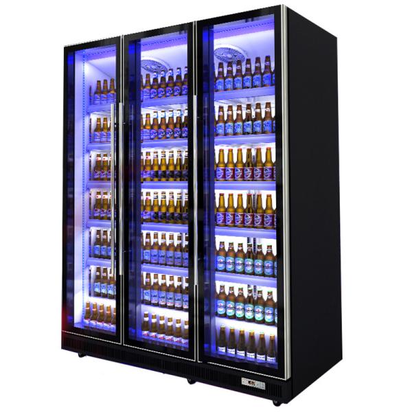 Refrigerador mais fresco do refrigerador comercial de vidro do vinho da porta para o hotel da barra