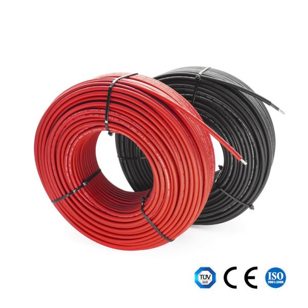 Le TUV a approuvé le panneau solaire picovolte câblent 4mm2 à un noyau 6mm2 10mm2 16mm2