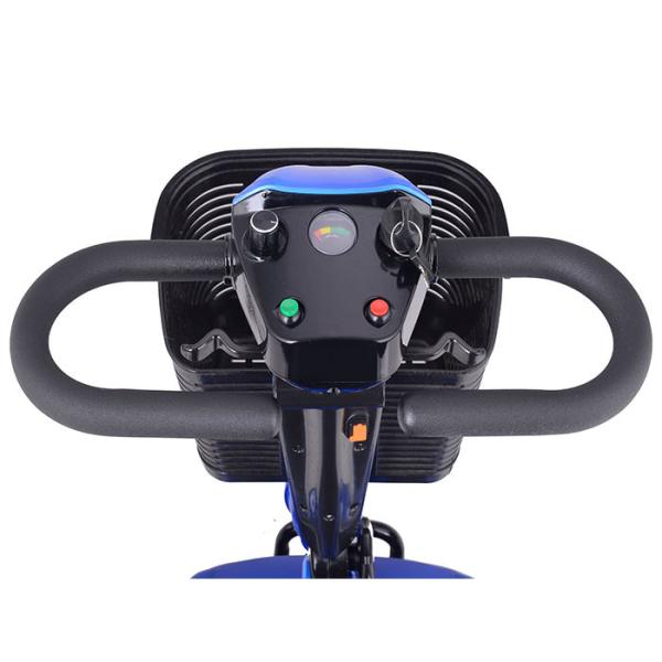 6 Inch Four Wheel Adult Motorized Mobility Scooter 500w With Removable Seat