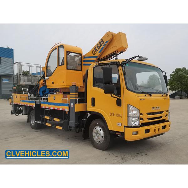 ISUZU ELF KV100 28m Aerial Platform Truck Manlift Truck