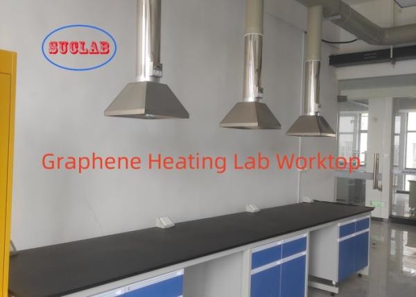 Coating With Graphene Heating Chemistry Lab Bench L*1500/750 W *800 /850mm H Or Customizable White/ Blue/ Yellow/ Black
