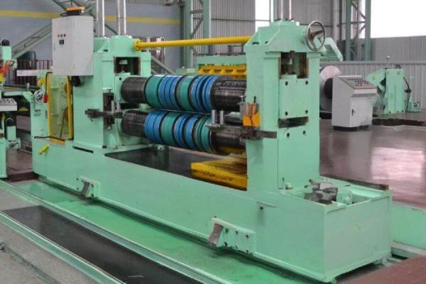 Dual Slitter Head Thick Sheet Steel Coil Slitting Machine Hot Rolled For 4mm Thick