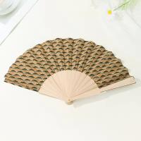 Foldable Chinese Japanese Fan for Hot Flash Church Decoration Music Festival Dance Party
