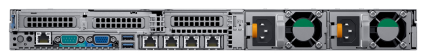 Сервер шкафа Dell EMC PowerEdge R640 1U сервера хранений гнезда DDR4 2