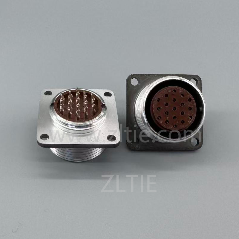 2PM-24 Series 19Pin Female Panel Socket – 2РМТ24Б19Г1В1В