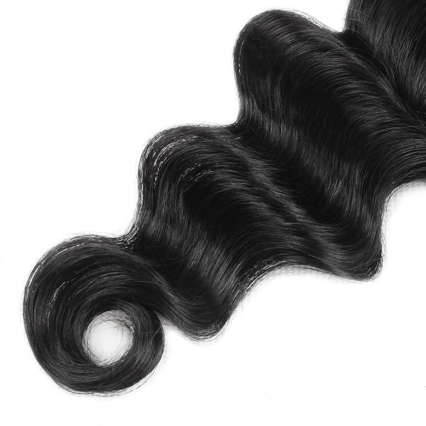 8A Ocean Wave Hair Extensions For Ladys / Brazilian 100 Real Human Hair