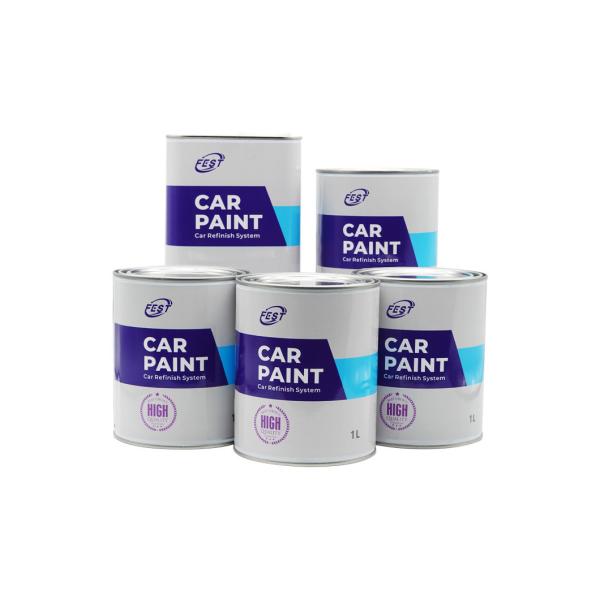 High Quality 1K Solid Colors Paint Red Good Price Car Paint Metallic Paint for Car Car Refinish Paint