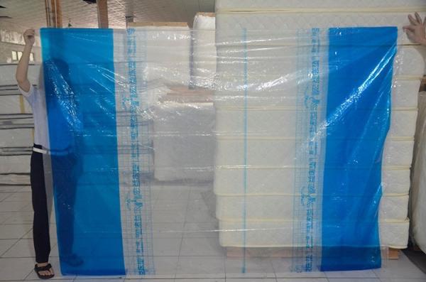 A soldadura térmica do PE do saco do armazenamento do colchão do bloco de vácuo do agregado familiar personalizou
