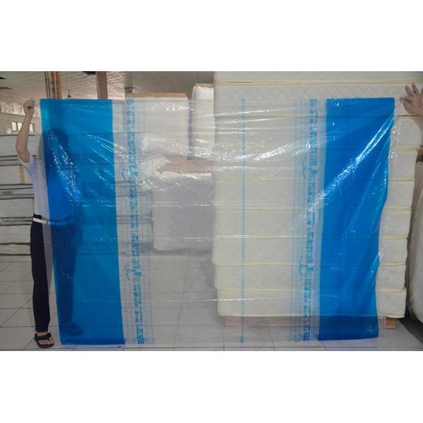 Household Vacuum Pack Mattress Storage Bag PE Heat Seal Customized