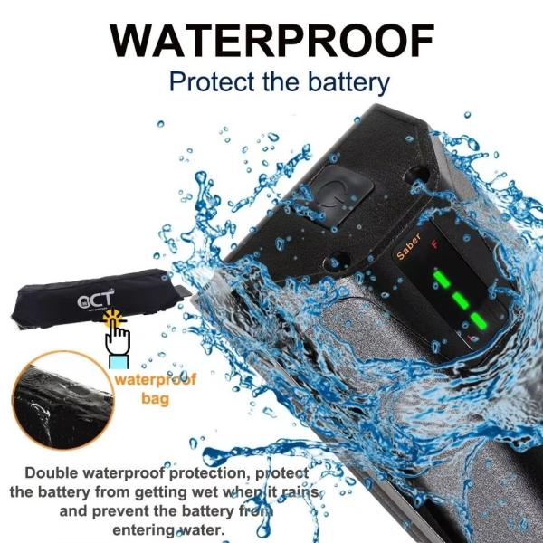 500W-2000W Electric Bicycle Battery Pack 52V 21700 Cell For Motor Ebike