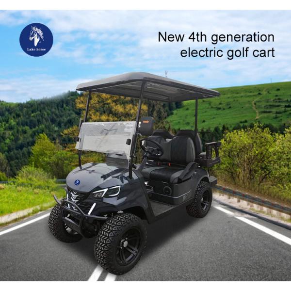 10 Inch Aluminum Alloy Wheels Electric Golf Buggy Powered by 100Ah/120Ah/150Ah Battery