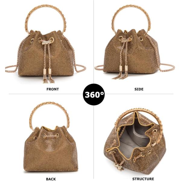 Блинг кристаллический портфель для женщин блестящая сумочка с сцеплением ручная сумка кроссбоди сумка для вечера свадебный бал