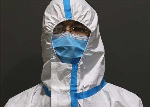 Hospital Safety Full Body Disposable Protective Coverall Isolation Clothing