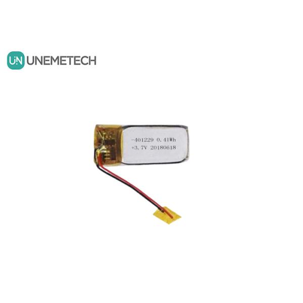 Ли-ионный полимерный аккумулятор 3.7 В 110 мАч 401229 Малый аккумулятор Lipo для зарядки наушников