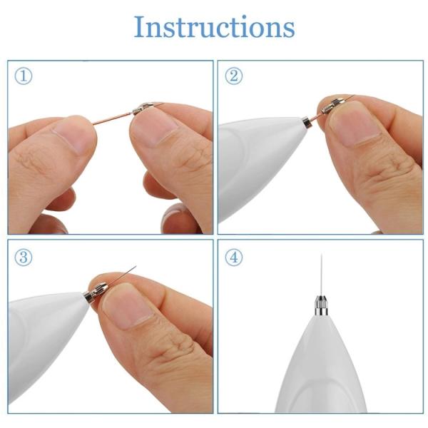 Pluma micro del retiro de topo de los electrólitos del tratamiento 30W del acné