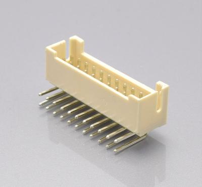 2.0mm Conectores de fio de placa de circuito Wafer Dual fileiras ângulo direito 90° Dip Tipo PHB2.0 série