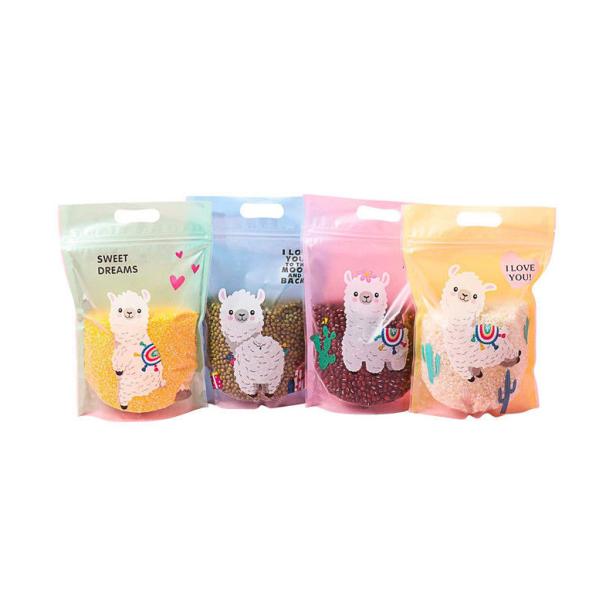 Waterproof PET / PE k Packaging Bag Food Storage for cookis packaging
