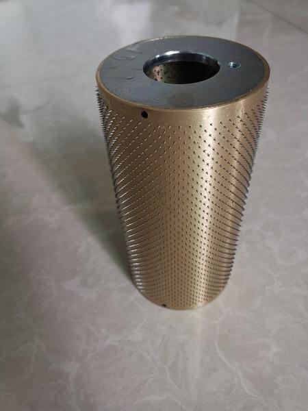 Take Off Roller Needle Cylinder For High Speed Hook And Loop Machine Parts