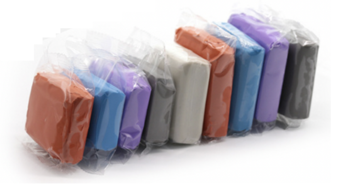 Colorful Car Detailing Tools 50g 100g 150g 200g Auto Detailing Clay bar