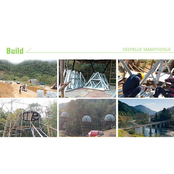 Купол Prefab купола Green Dome Geo дома купола студии сада доступный для продажи