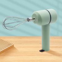 Coupe-œufs électrique rechargeable 20W à main blanche avec réglage de 3 vitesses