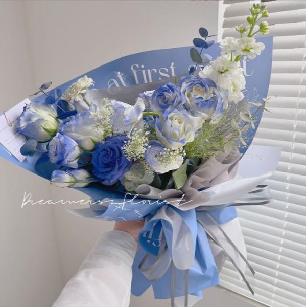Florist Wrapping Paper for Valentine's Day Confessions Cynthia Oya Paper Artistic Bouquet Decoration Materials
