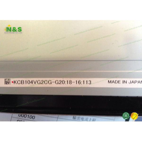 640×480 10.4inch Industrial LCD Displays KCB104VG2CG-G20 Kyocera LCD Displays