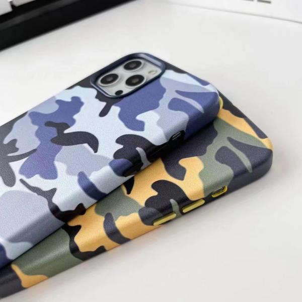 Camouflage Luxury Mobile Back Cover Waterproof For Iphone 14 Pro Max