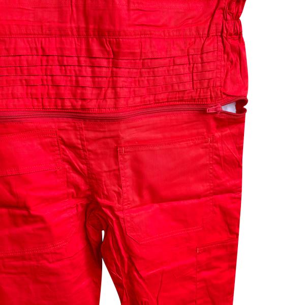 High Gloss Reflective Strip Breathable Jumpsuit Protective Work Clothes