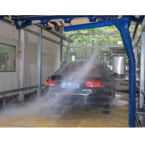 7500*3500*3200mm Metal Touchless Car Washer No Brush AC380V 100Bar Pressure Touchless Car Wash System