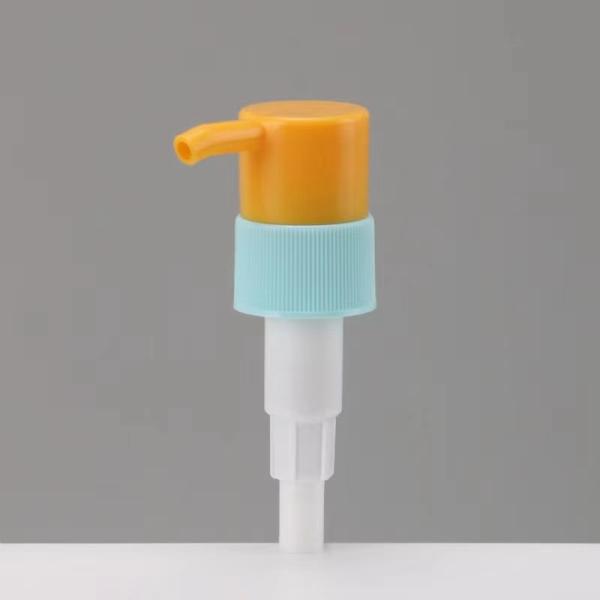 Blue 24mm Plastic Lotion Dispensing Pump 24/410 Shampoo Soap Non Spill