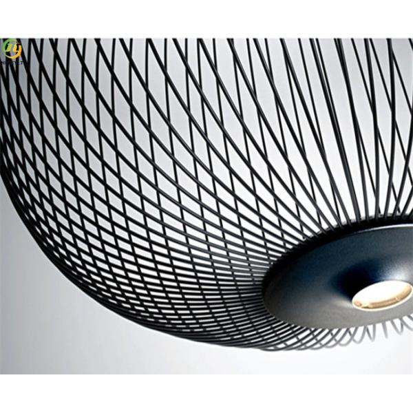 Nordic Light Luxury Birdcage Chandelier LED Restaurant Modern Pendant Light