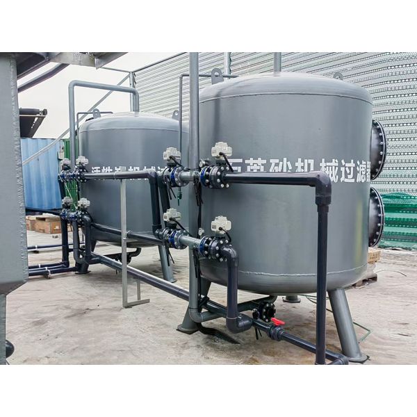 Quartz Sand Filter Wastewater Treatment Tank For Swimming Pool Suspended Solids And Sediment