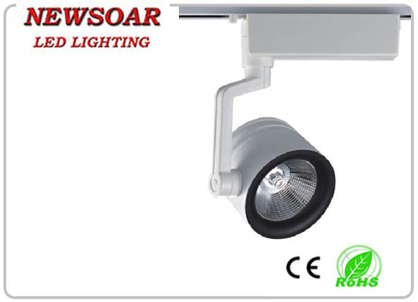 not dimmable 18w led track lighting with cree/usa cob chip and SAA TUV driver
