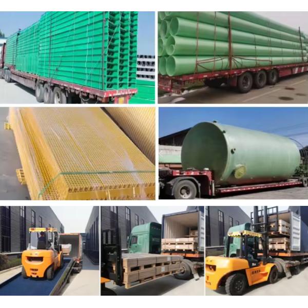 Специализированная FRP промышленные отходы газа FRP поглощающая башня гладкая поверхность обработки