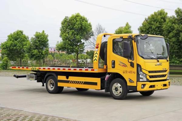 JMC 4 Ton Road Rescue Wrecker Tow Truck Road-block Removal Vehicle Tow Trucks Wreckers Towing Truck Customizable Options