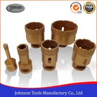 A cera enchida seca o diâmetro exterior de Diamond Core Drill Bits 20-68mm da porcelana