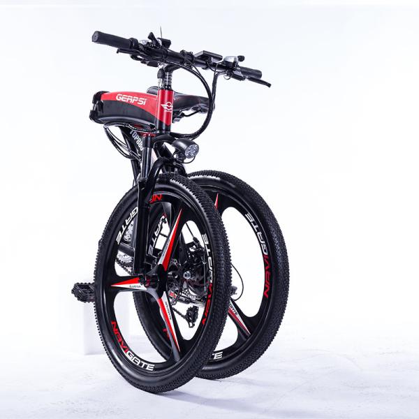 21 Speed Electric Mountain Bicycles 26 Inch Motor 250w 8AH Hidden Battery