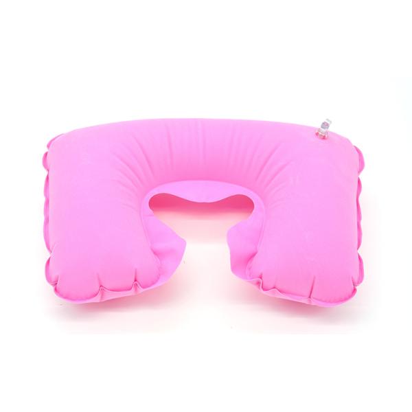 U Shaped Inflatable Travel Pillow 42g Customized Logo 25.6*44 CM