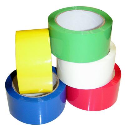 Colored Packing Bopp Packing Tape  2 X 60 Yards 2.8 Mil Thickness Green Custom Waterproof