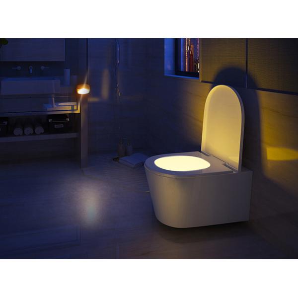 0.8W 30LM Plug In Night Lamp PIR Sensor 100 Degree For Closet Aisle Hallway