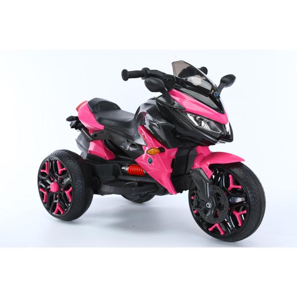 Enlarged Seat Ride On Car with Subwoofer Music Lighting Electric Kids 12V Motorcycle
