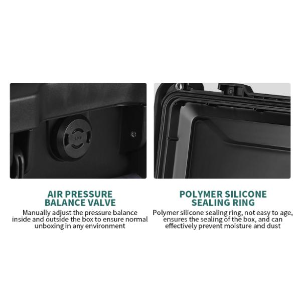 Heavy Duty IP67 Waterproof Tool Storage Case with Custom Logo